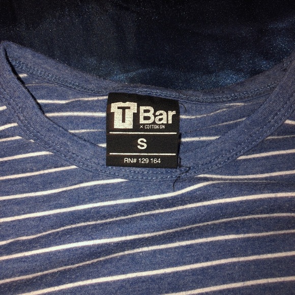 Stripped T Bar shirt (COTTON ON) - Picture 2 of 2